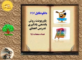 پاورپوینت روش یاددهی یادگیری تدریس اعضای تیم تعداد اسلاید ها :15